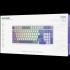 Proove RGB Mechanical Wireless Keyboard Gaming Slicker Special Edition, connection Type: 2.4GHz+BT5.3+USB, Typical switches Outemu Red, (English Layout) - White